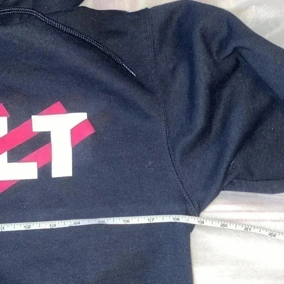 ATC the Authentic T-shirt company “SALT” printed unisex hoodie - Picture 4 of 6